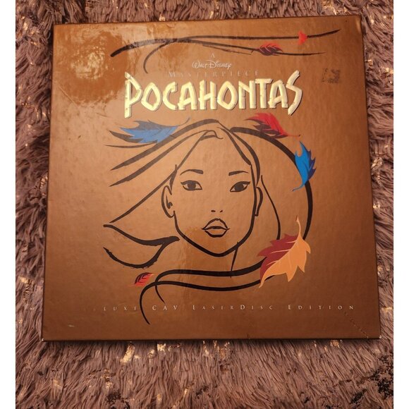 Disney Pocahontas 1995 Laser Disc Box Set - Picture 1 of 6